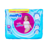 MOLFIX DIAPERS XL 38PCS
